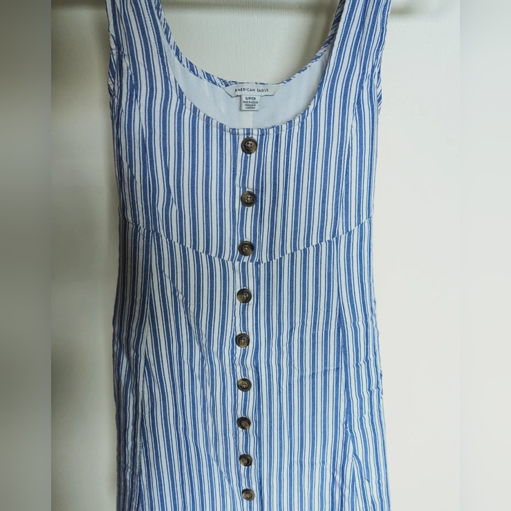 Striped mini dress
